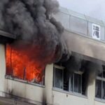【火災】東京 北区 滝野川第三小学校で火事 児童ら計11人病院搬送 うち3人が骨折