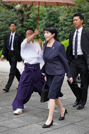 高市総裁、靖国神社の秋季例大祭への参拝を見送る方向で調整…外交問題化避けるべきと判断