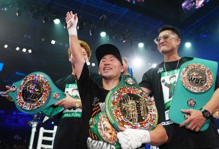 【ボクシング】WBC世界バンタム級王座決定戦　井上拓真が3-0の判定勝利で世界王座に！ 無敗の那須川天心に初黒星