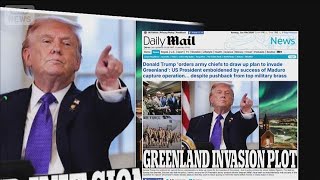 【英国メディア】「トランプ大統領がグリーンランド侵攻計画の策定を軍幹部に指示」