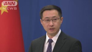 【北京共同】自衛隊の艦艇が台湾海峡進入と中国外務省