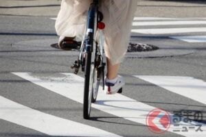 片側1車線道路「自転車を1m空けて追い越せず」→パトカーを先頭に100m級の渋滞　改正道路交通法に疑問の声