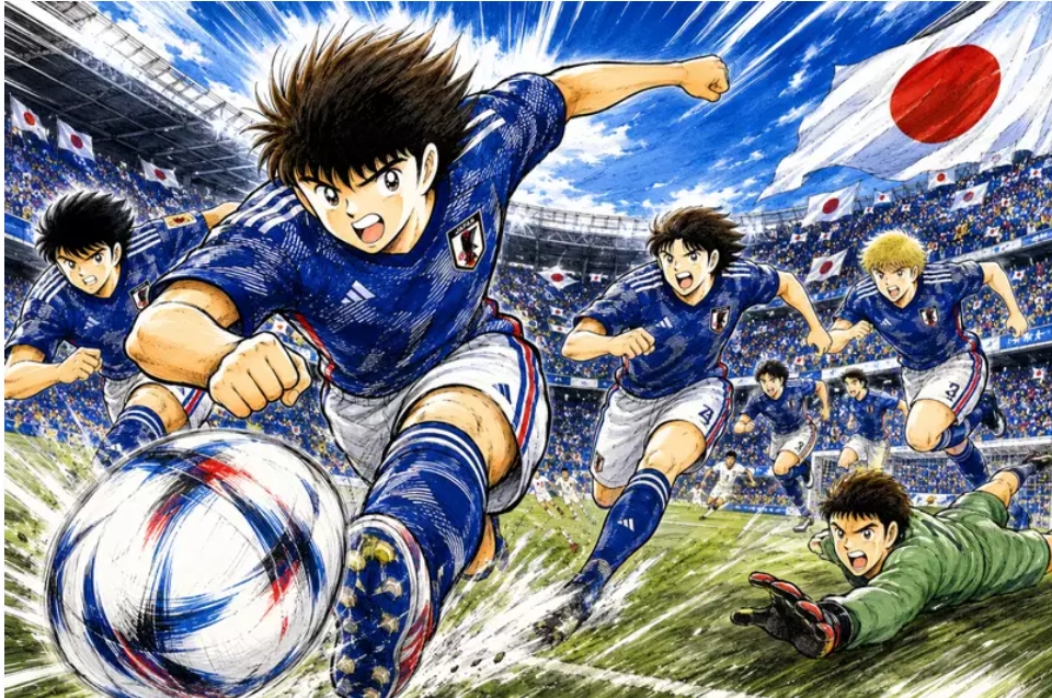 【W杯】「キャプテン翼」を掲げる海外サポーター、台湾ネット「サッカー界の聖書」「不朽の名作」「日本のアニメが持つ影響力は世界の隅々にまで及んでいる」